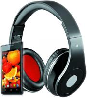 rebeltec audiofeel2 headphones with mic black photo