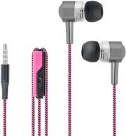 forever se 120 wired headset pink black photo