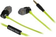 kruger matz kmd10g stereo earphones with microphone green photo