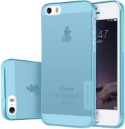 nillkin nature tpu back cover case for apple iphone 5 5s se blue photo