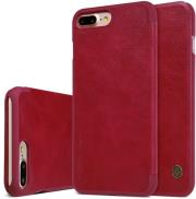 nillkin qin leather flip case for apple iphone 7 plus red photo