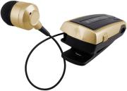 ixchange ua28 retractable bluetooth headset with vibration gold photo