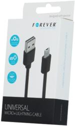 forever micro usb lightning cable black photo