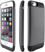 ibattz invictus battery case for apple iphone 6 6s 3200mah silver grey photo