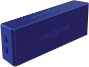 creative muvo 2 portable water resistant bluetooth speaker with built in mp3 player blue photo