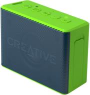 creative muvo 2c palm sized water resistant bluetooth speaker with built in mp3 player green photo