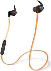 creative outlier sport ultra light wireless sweat proof in ear headphones orange photo