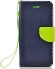fancy book case for samsung galaxy a5 2017 navy lime photo
