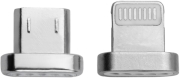 4smarts gravitycord magnetic lightning micro usb connector 2 pack photo