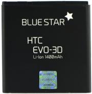 blue star battery for htc evo 3d 1400mah photo