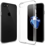 spigen liquid crystal clear back cover case for apple iphone 7 8 transparent photo