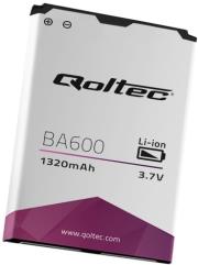 qoltec 52042 battery for sony ericsson ba600 1320mah photo