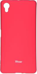 roar colorful jelly case for sony xperia x hot pink photo