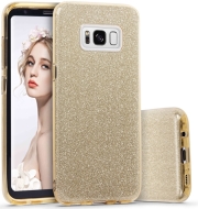 forcell shining case for samsung galaxy s8 plus gold photo