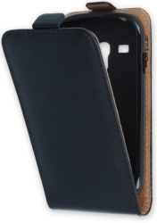 leather case plus new for samsung galaxy i8190 i8200 s3 mini s3 mini ve black photo