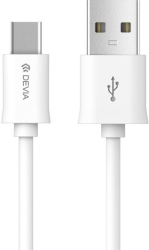 devia cable usb to type c white photo devia cable usb to type c white photo