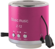 global technology z 12 mini speaker pink photo