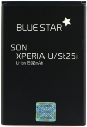 blue star premium battery for sony xperia u st25i 1500mah li ion photo