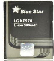 blue star premium battery for lg ke970 ku970 shine kf600 900mah li ion photo