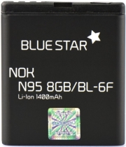 blue star premium battery for nokia n95 8gb 1400mah li ion photo