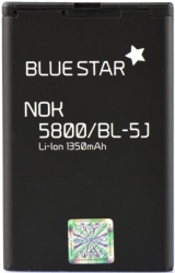 blue star premium battery for nokia 5800 xm c3 00 n900 x6 5230 lumia 520 525 1350mah li ion photo