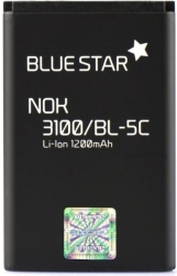 blue star premium battery for nokia 3100 3650 6230 3110 classic 1200mah li ion photo