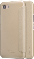 nillkin sparkle flip case for asus zenfone 3s max zc521tl gold photo