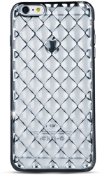 tpu grid case for samsung j5 j510 2016 silver photo