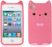 greengo silicon 3d back cover case kitty for huawei p8 lite pink 5900495432636 photo