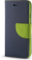 smart fancy book case for lg k4 2017 blue green photo