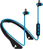 platinet pm1065bl in ear bluetooth sport earphones mic blue photo