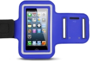 esperanza ema122b l universal sport armband case for smartphones large blue photo