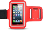 esperanza ema122r l universal sport armband case for smartphones large red photo