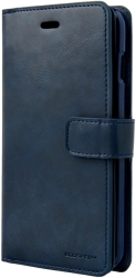 mercury goospery mansoor diary flip case apple iphone 7 navy blue photo