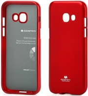 mercury jelly back cover case for samsung galaxy a3 2017 a320 red photo