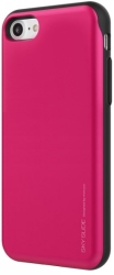 mercury goospery sky slide bumber back cover case iphone 7 hot pink black photo