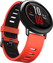 xiaomi huami amazfit smartwatch red black photo xiaomi huami amazfit smartwatch red black photo