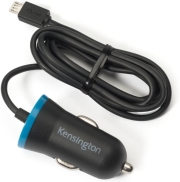 kensington k38226ww powerbolt 26 micro usb car charger black photo