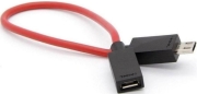 pure 5 pin to 11 pin micro usb mhl adapter cable red photo