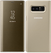 samsung clear view cover ef zn950cf for galaxy note 8 gold photo