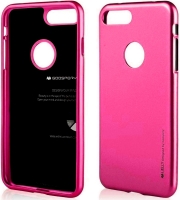 mercury goospery i jelly logo back cover case iphone 7 plus hot pink photo