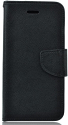 fancy book flip case for apple iphone x black photo