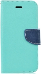 fancy book flip case for apple iphone x mint navy photo