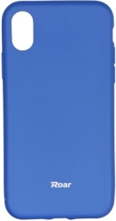 roar colorful jelly back cover case for apple iphone x navy photo