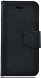 fancy book case for alcatel pixi 3 35 black photo