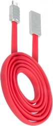 beeyo wave micro usb cable for smartphones red photo