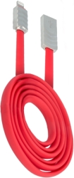 beeyo usb cable wave for apple iphone 5 6 7 red photo