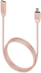 beeyo micro usb cable zinc for smartphones rose gold photo