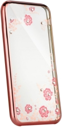 forcell diamond back cover case for xiaomi redmi note 4 4x pink gold photo