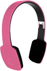 maxell mxh bt1000 ultra slim bluetooth headphones pink photo